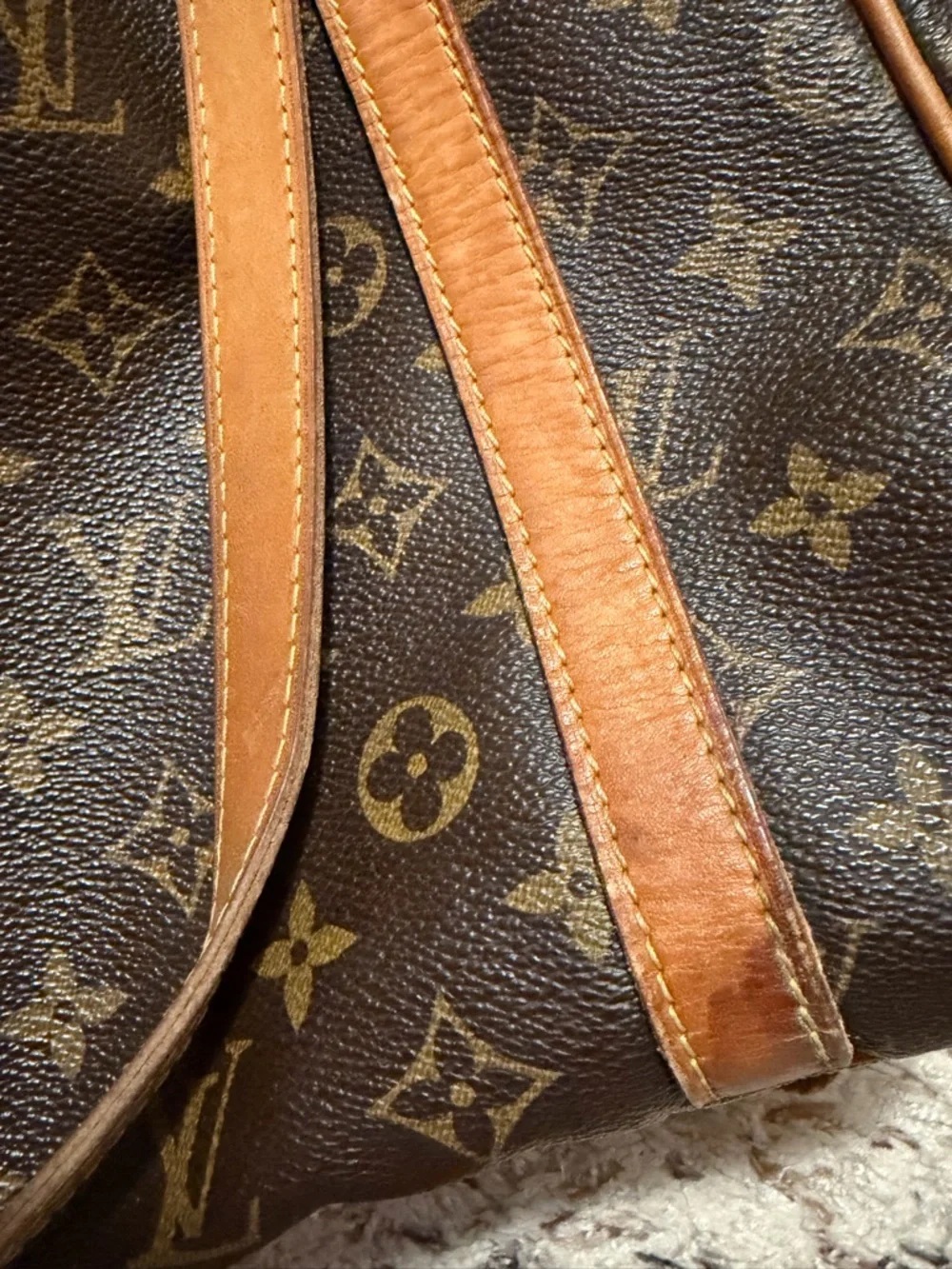 Authentic Louis Vuitton Classic Brown Monogram Stresa Women's Shoulder Bag AS IS - Picture 11 of 15